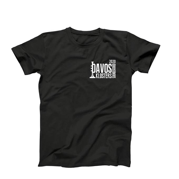T-Shirt mit Davos Klosters Sounds Good Logo